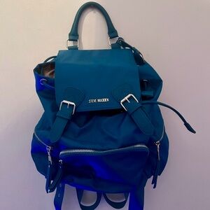 Steve Madden rare Teal Backpack like new!